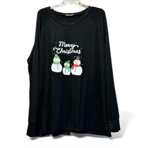 Merry Christmas Long Sleeve T-shirt  Size XL
